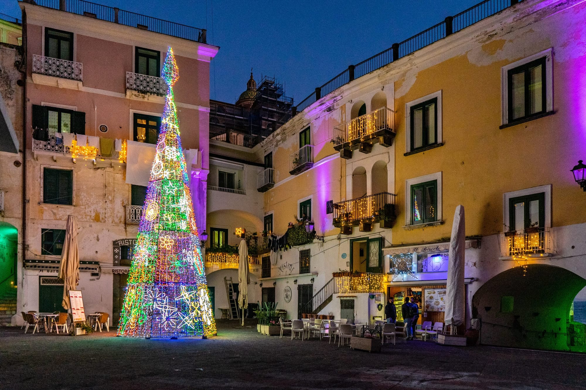 Атрани вечером перед рождеством