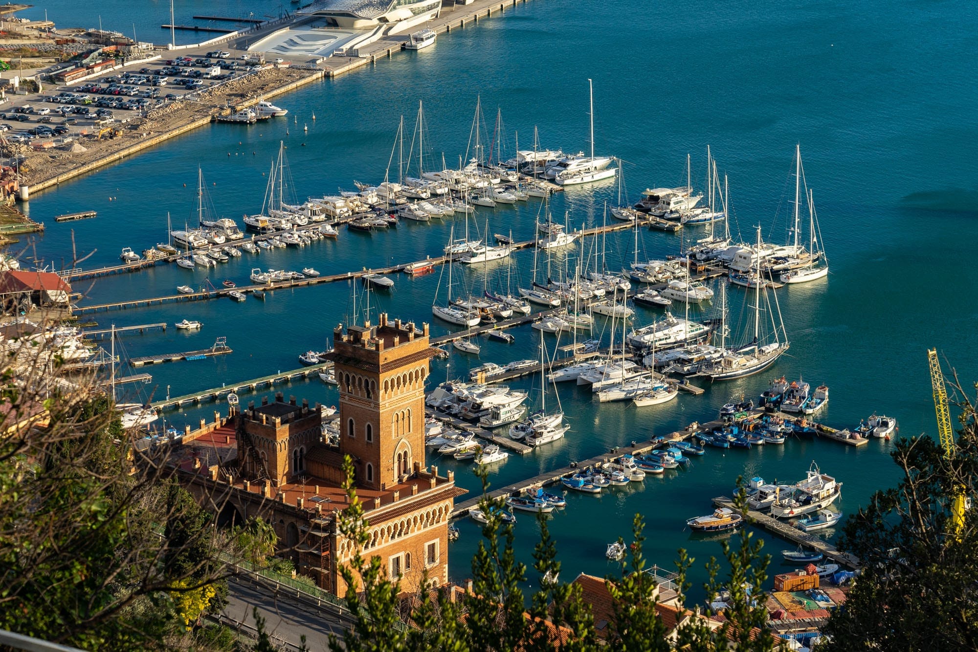 Морской порт Салерно. Как добраться до Атрани