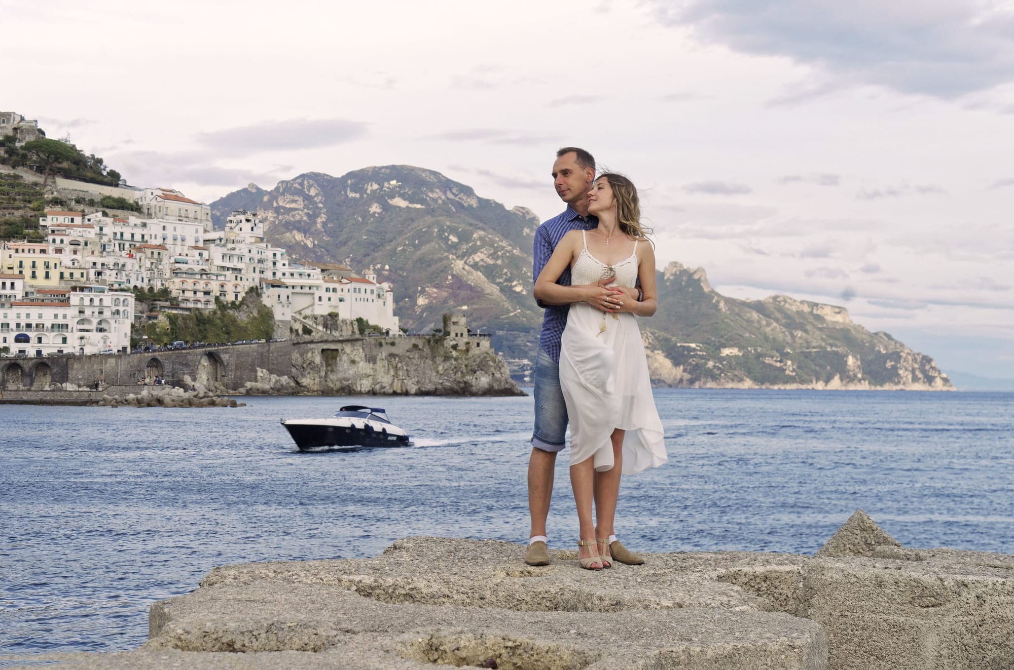 Фотосессия для пары в Амальфи