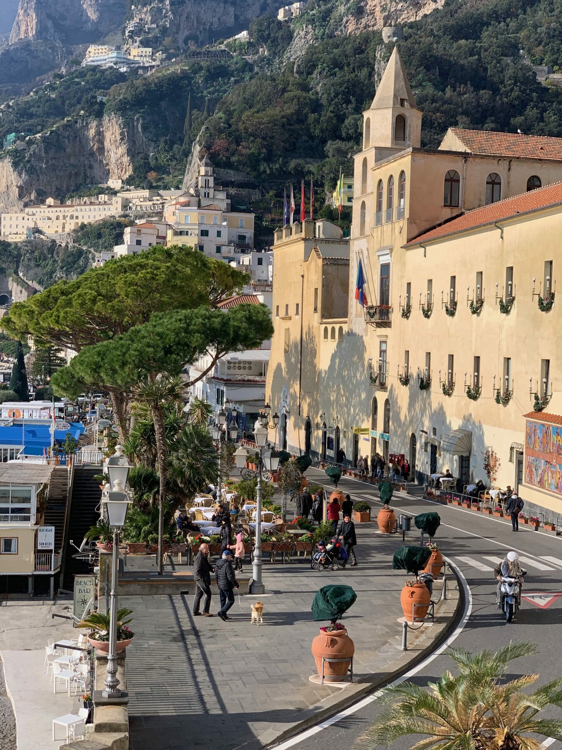 Аварии на дороге побережья Амальфи