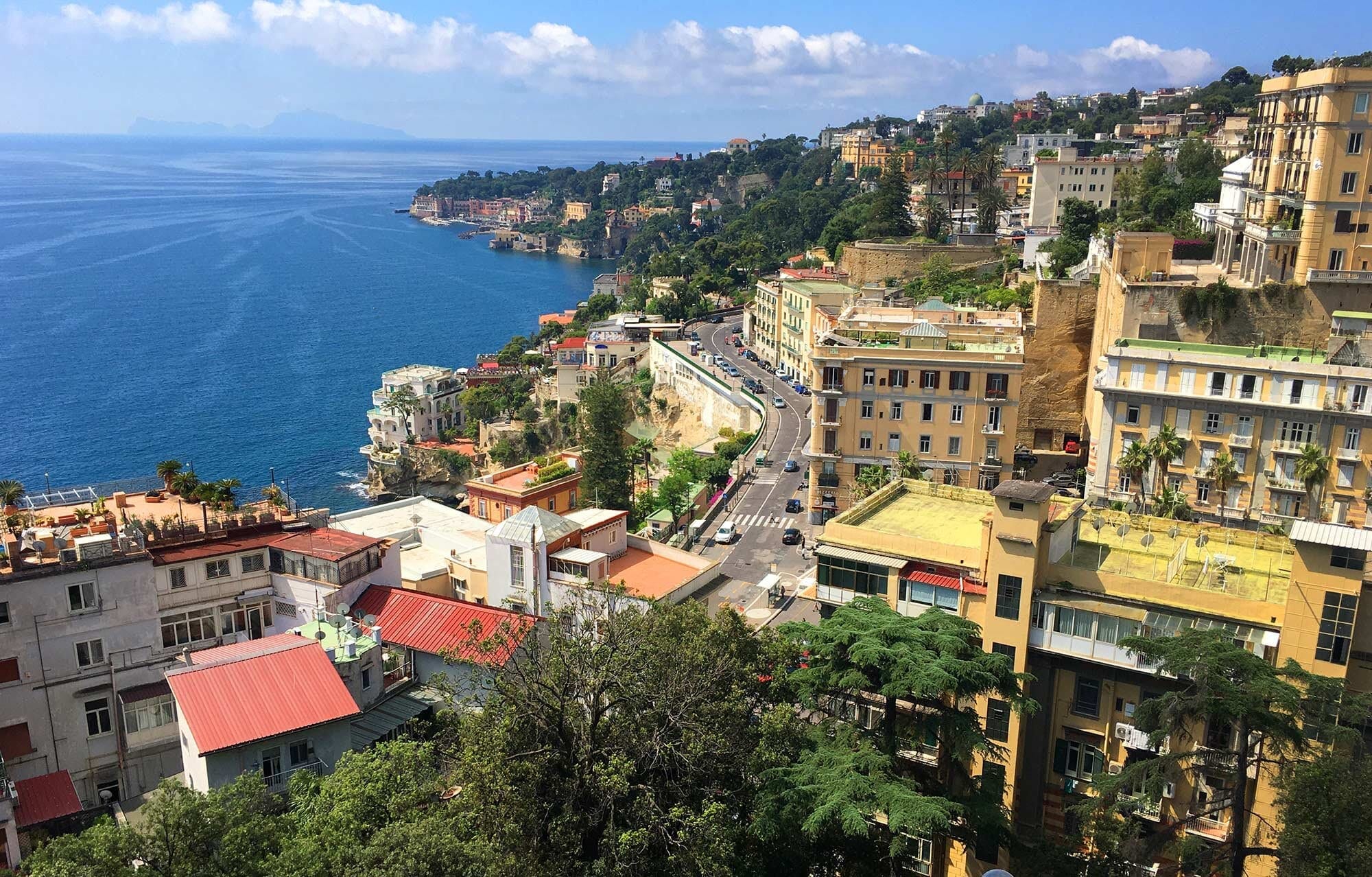 Путешествие на Везувий, первая глава Неаполь