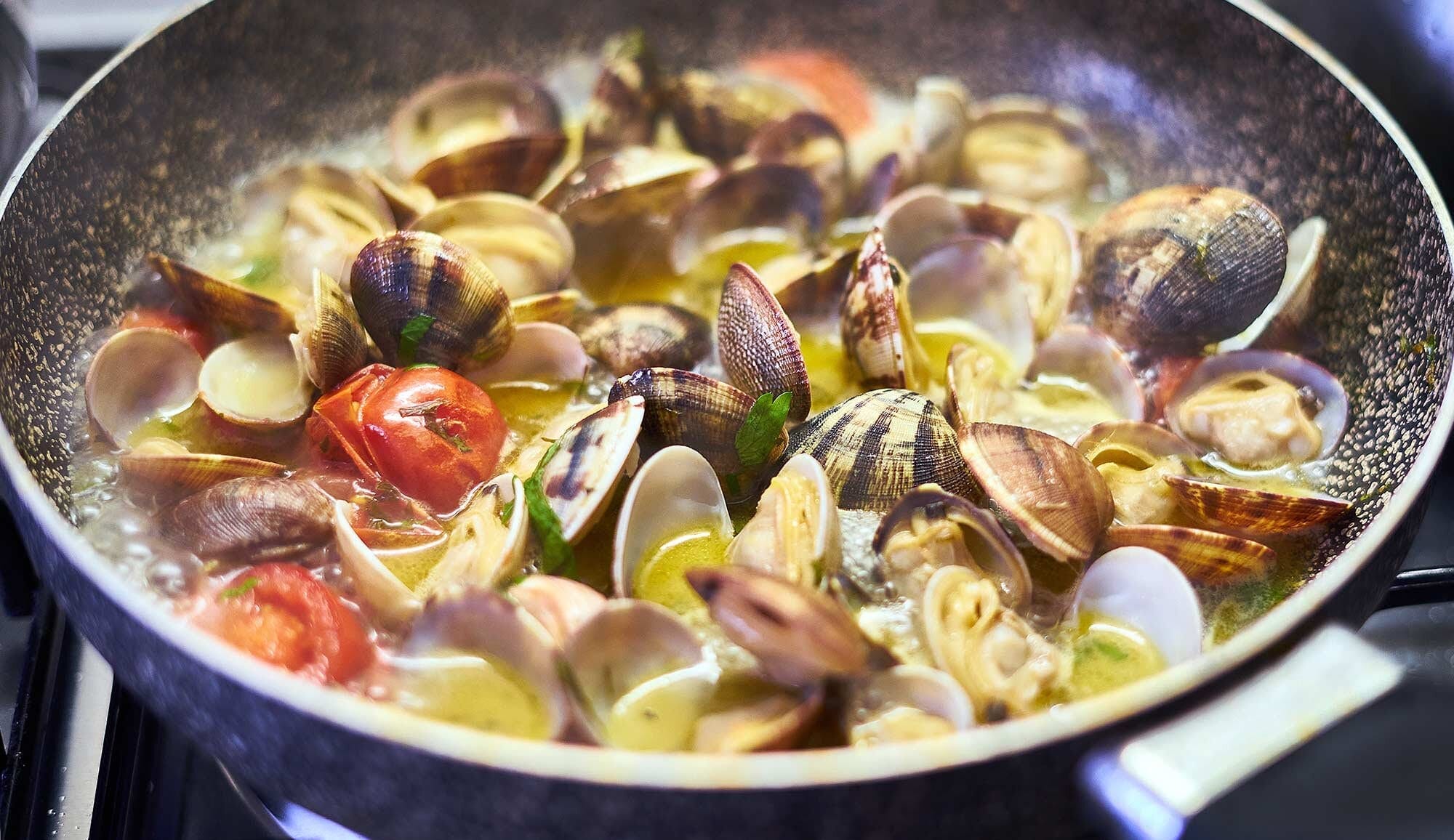 Спагетти c вонголами. И без.