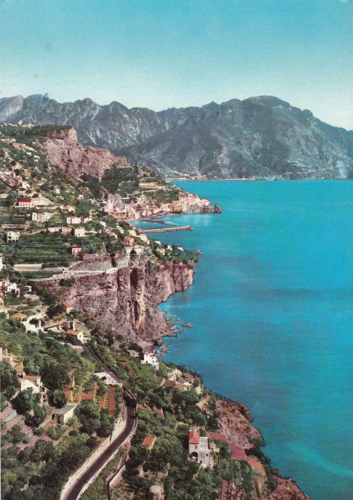 Amalfi's panorama. Roadview. When you're going from Sorrento.