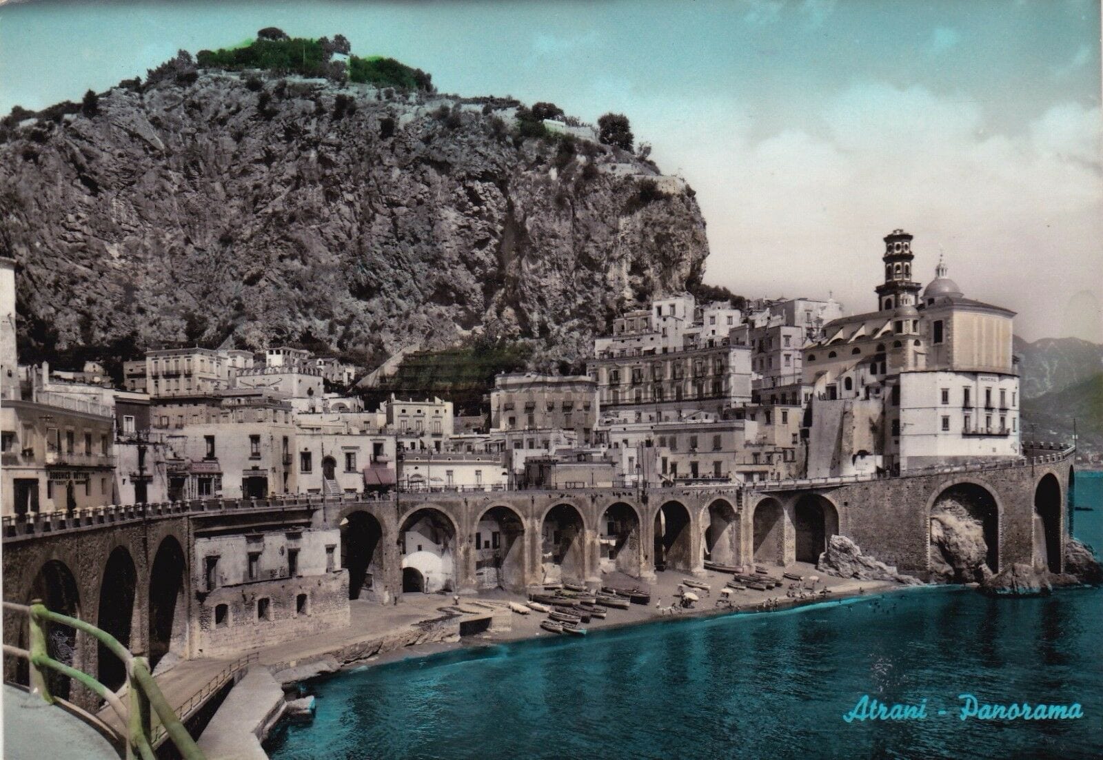 Panorama of Atrani 1959.