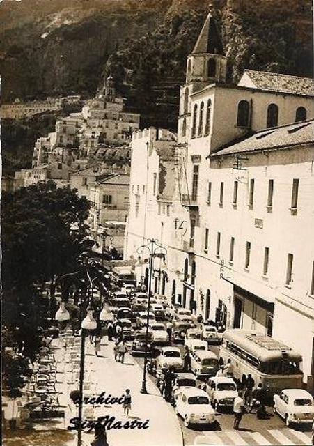 Сильный трафик в Августе 1950 года