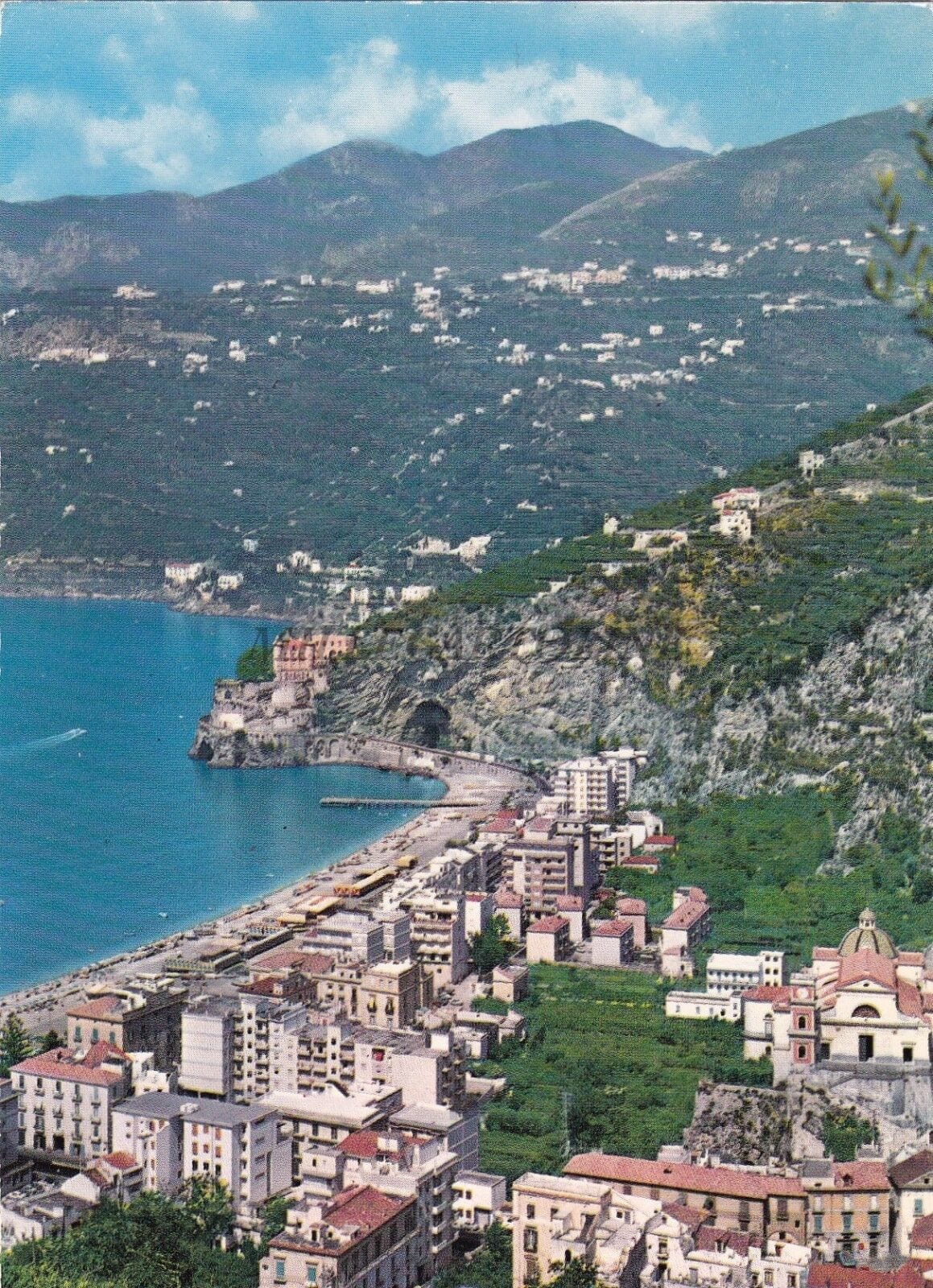 Вид на пляж Майори 1972